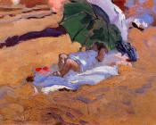 华金索罗利亚巴斯蒂达 - Child's Siesta